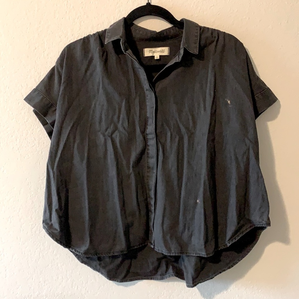Madewell Cropped Shirt
